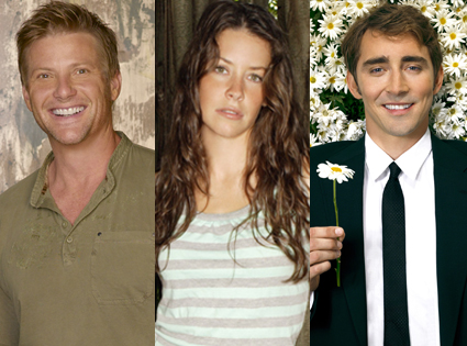 Doug Savant, Evangeline Lilly, Lee Pace Doug Savant, Evangeline Lilly, Lee Pace